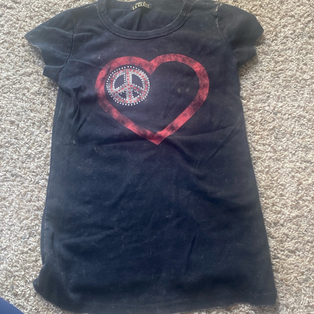 la class distressed t-shirt
